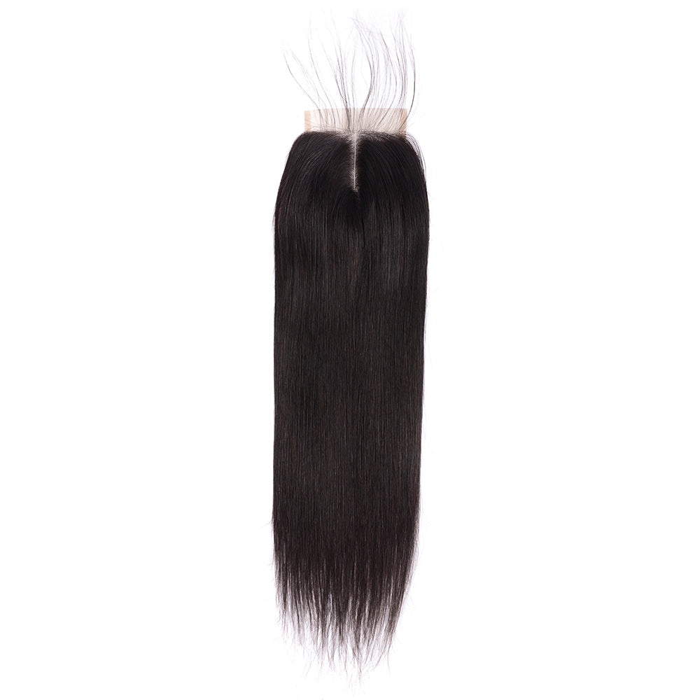 Christy V Remy Hair 4x4 Straight Closure