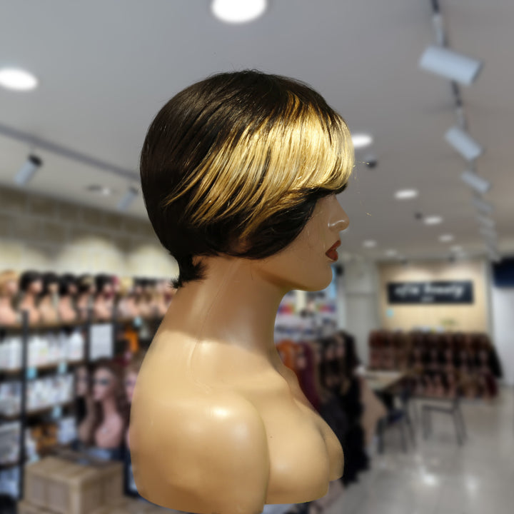 Christy V Machine-Made #27 Wig Remy Hair H016