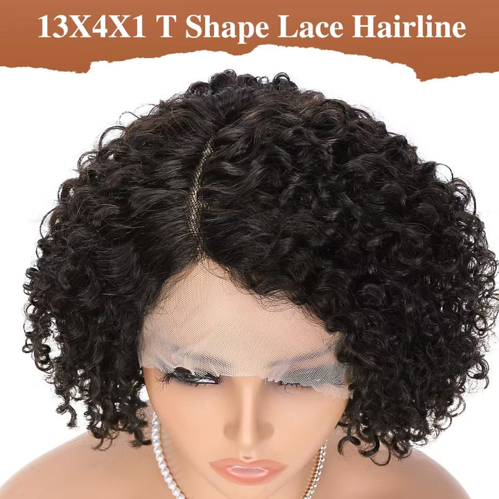 Christy V Jerry Curly T-Wig Remy Hair