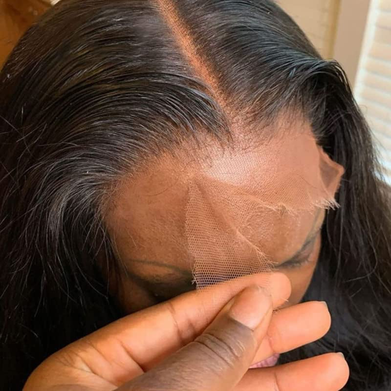 Christy V 13x4 Straight HD Lace Front Wig Natural Black Remy Hair