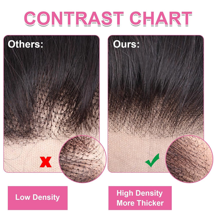 Christy V 13x4 Straight Lace Front Wig Natural Black Remy Hair Bob