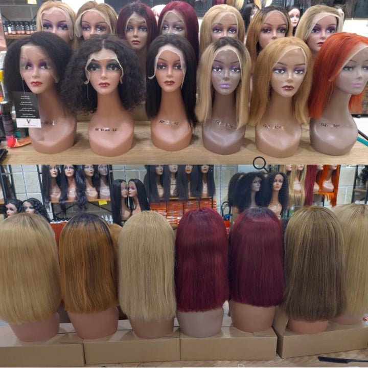 Christy V 13x4 Promo Bob Wig Remy Hair 12 Inch