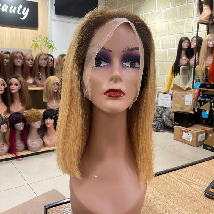 Christy V 13x4 Promo Bob Wig Remy Hair 12 Inch