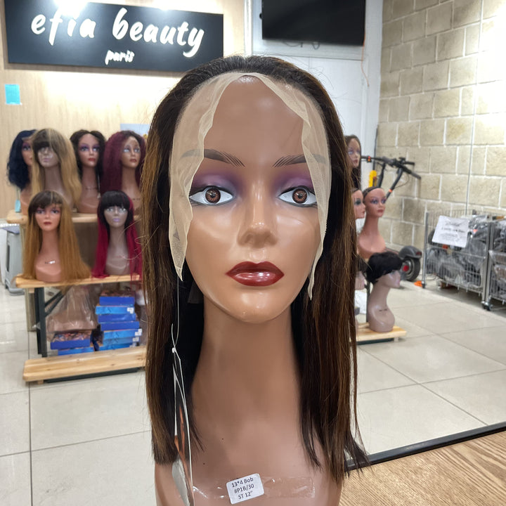 Christy V 13x4 Promo Bob Wig Remy Hair 12 Inch