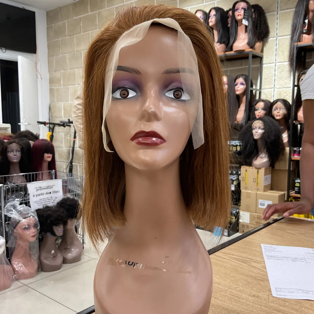Christy V 13x4 Promo Bob Wig Remy Hair 12 Inch