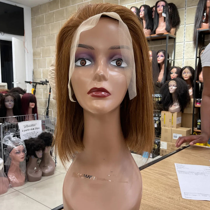 Christy V 13x4 Promo Bob Wig Remy Hair 12 Inch