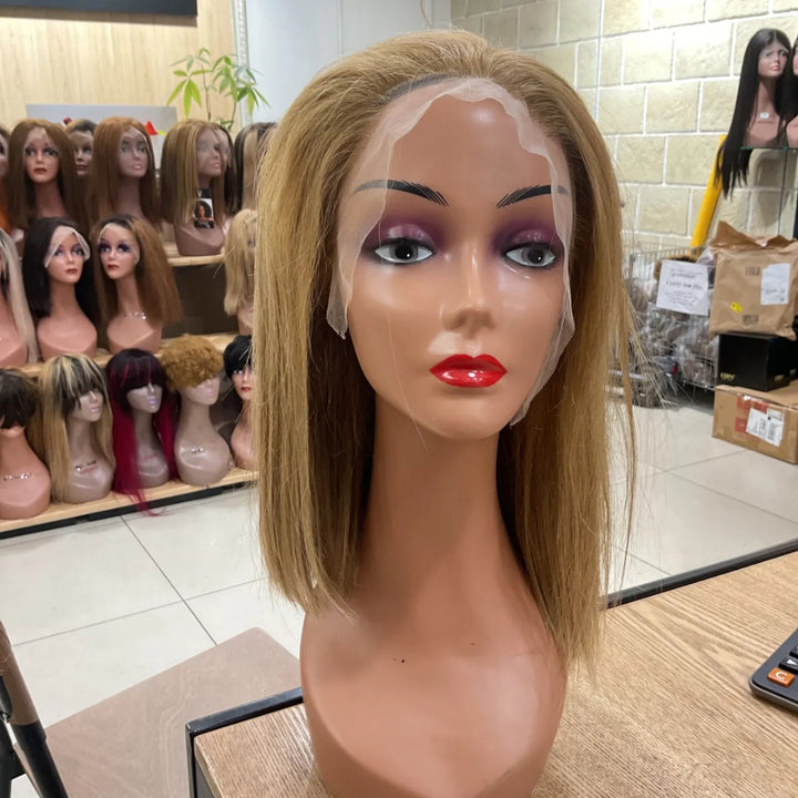 Christy V 13x4 Promo Bob Wig Remy Hair 12 Inch