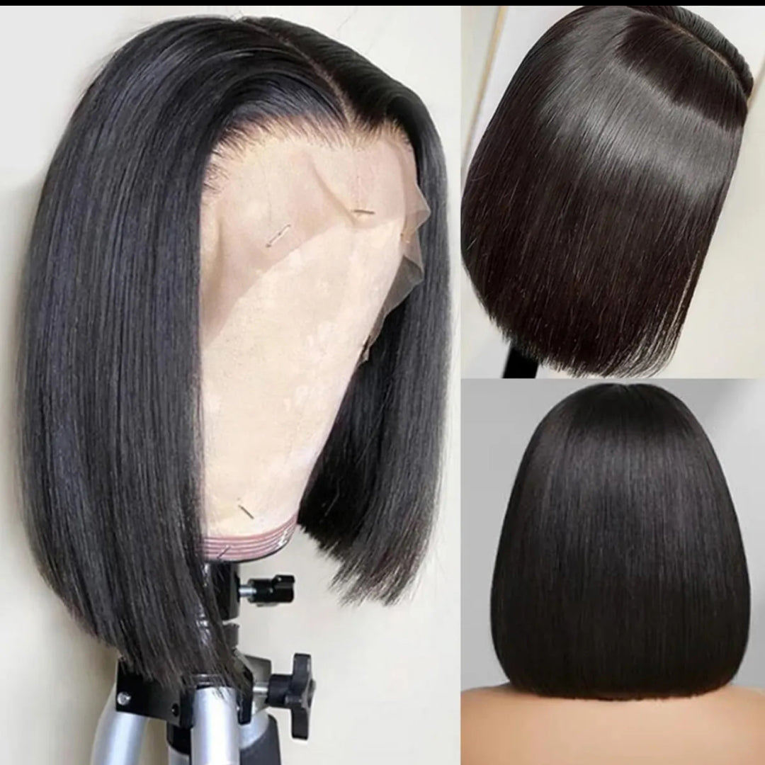 Christy V 13x4 Promo Bob Wig Remy Hair 12 Inch