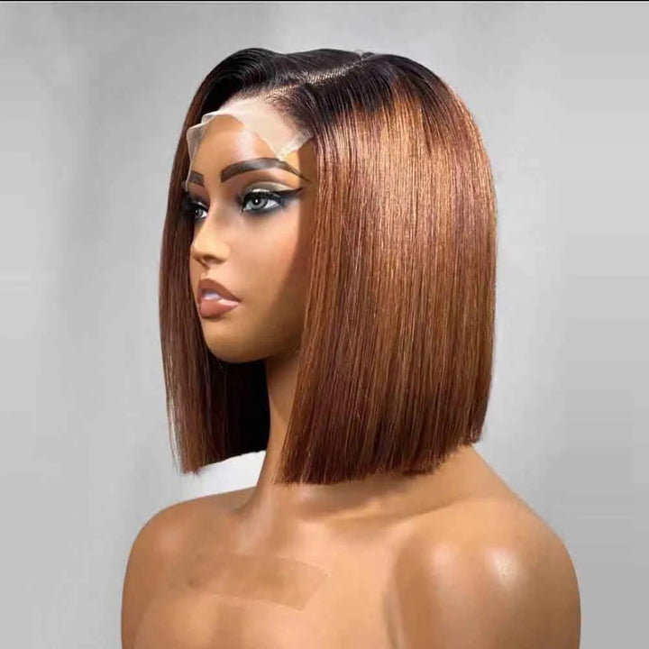 Christy V 13x4 Promo Bob Wig Remy Hair 12 Inch