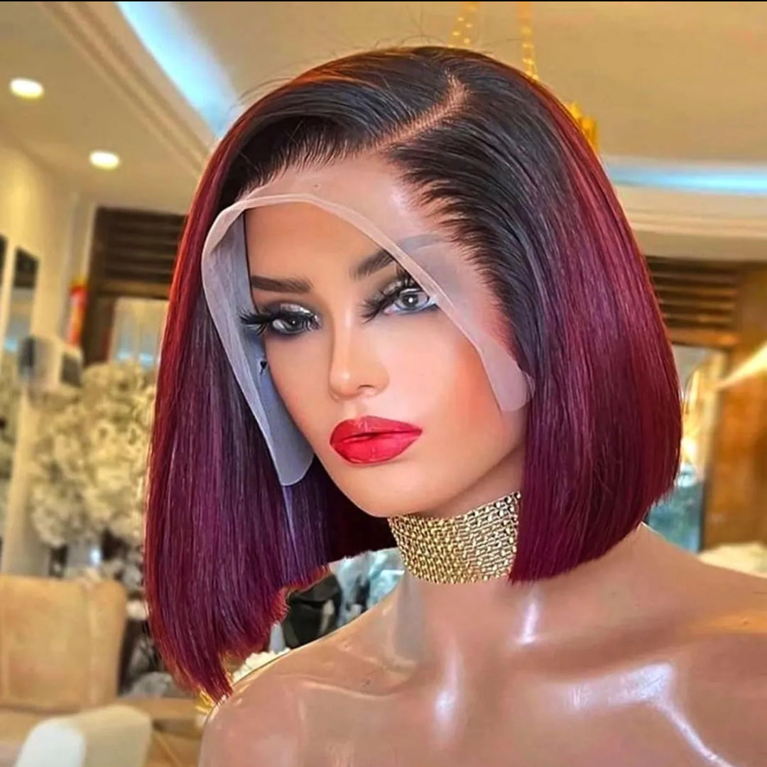 Christy V 13x4 Promo Bob Wig Remy Hair 12 Inch
