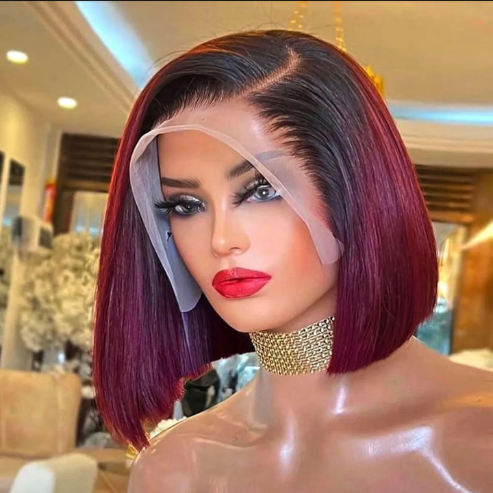 Christy V 13x4 Promo Bob Wig Remy Hair 12 Inch