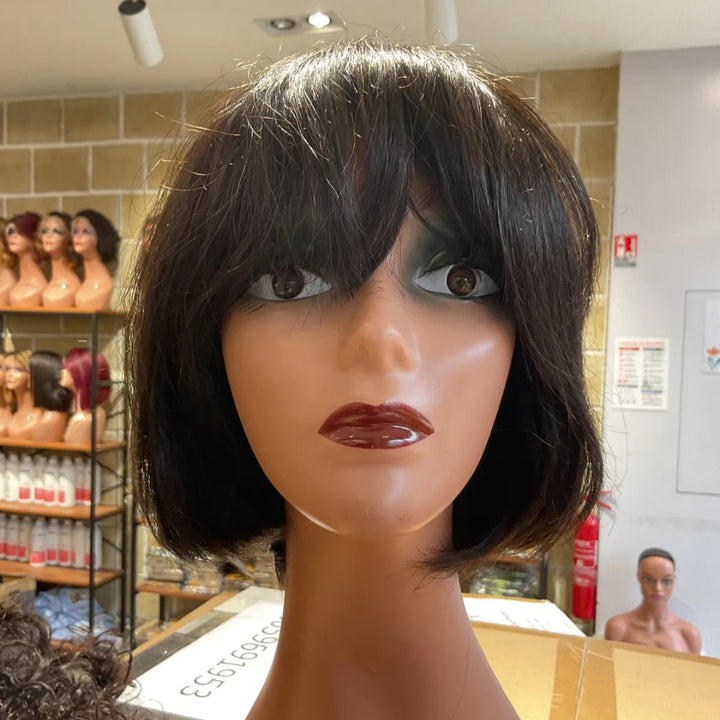 Christy V Machine-Made Color Wig Remy Hair