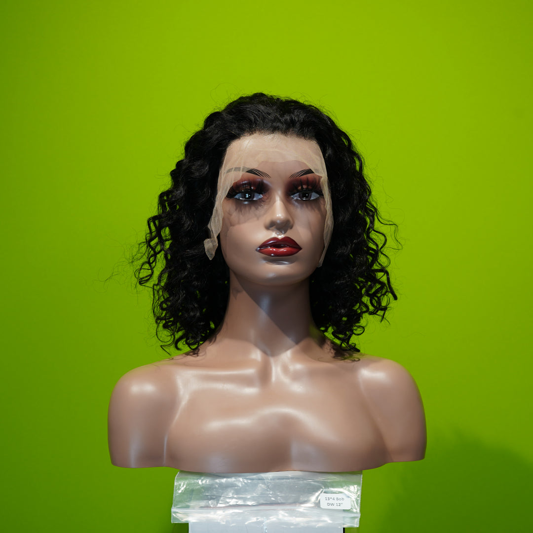 Christy V 13x4 Promo Bob Wig Remy Hair 12 Inch