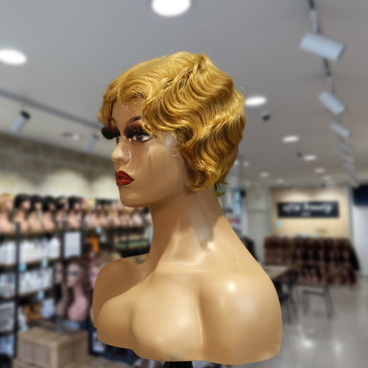 Christy V Machine-Made #27 Wig Remy Hair H001