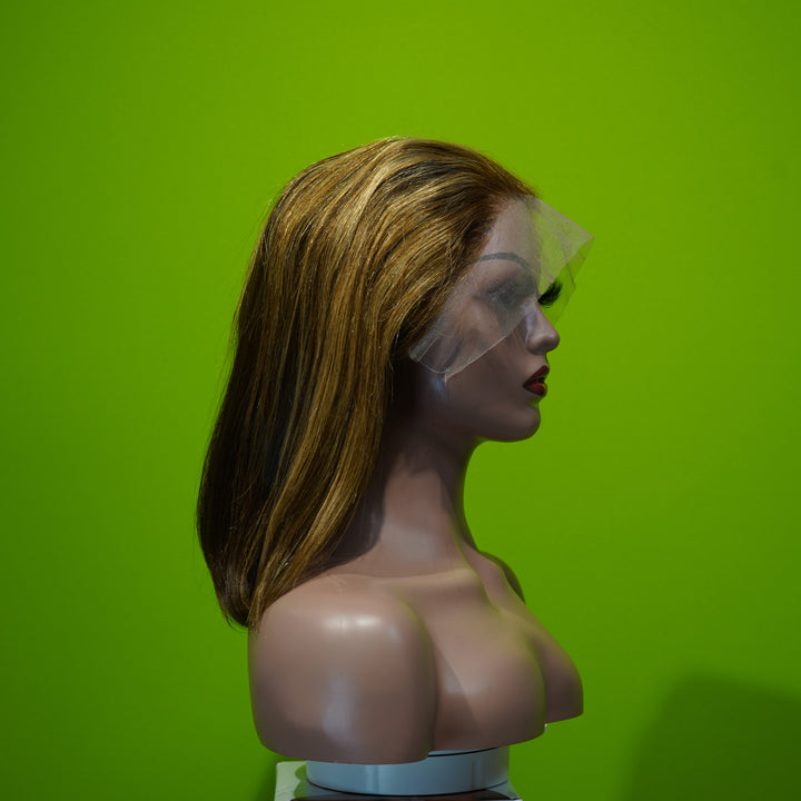 Christy V 13x4 Promo Bob Wig Remy Hair 12 Inch