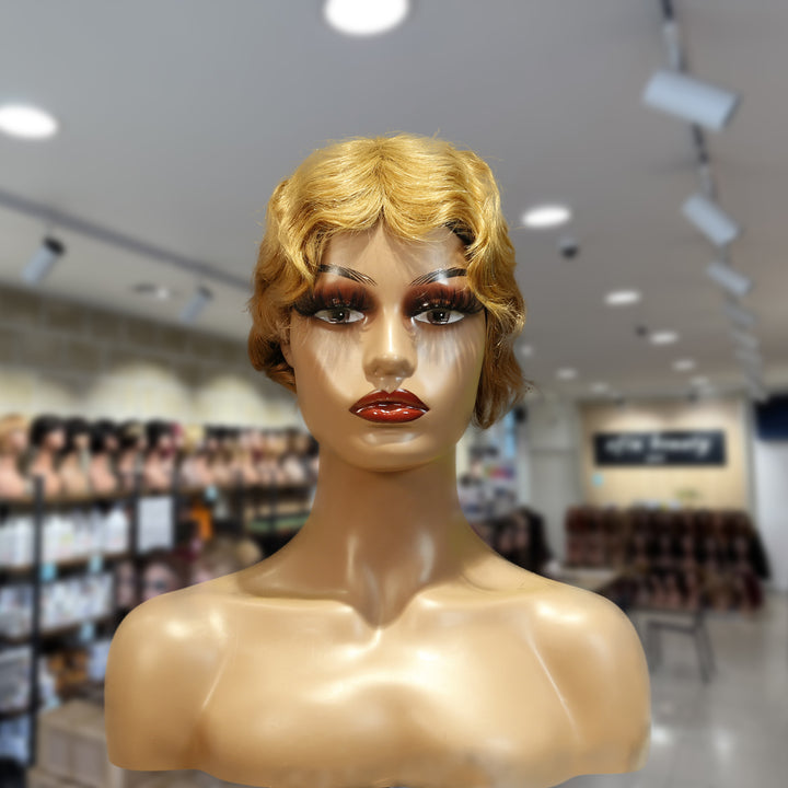 Christy V Machine-Made #27 Wig Remy Hair H001