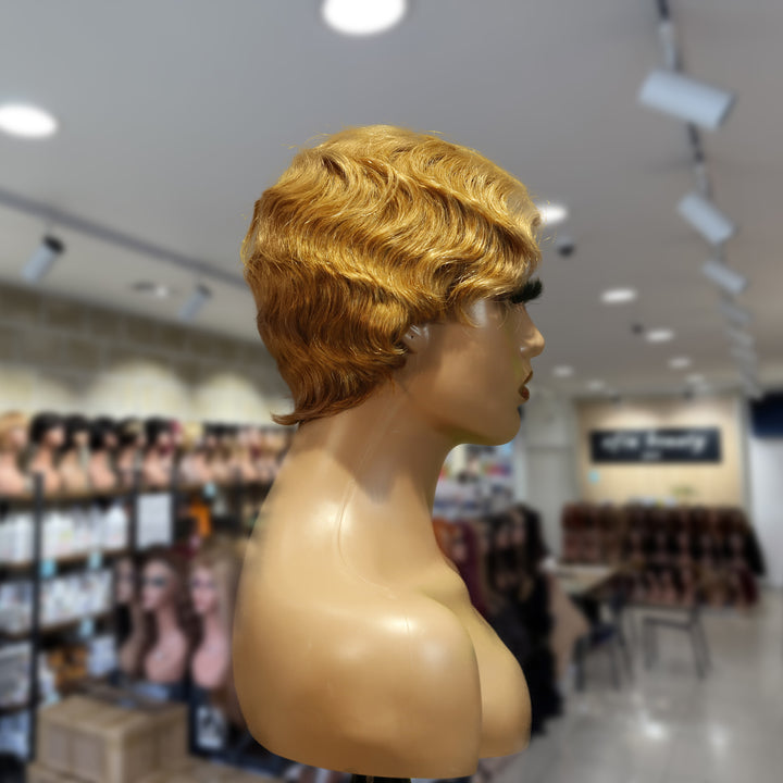 Christy V Machine-Made #27 Wig Remy Hair H001