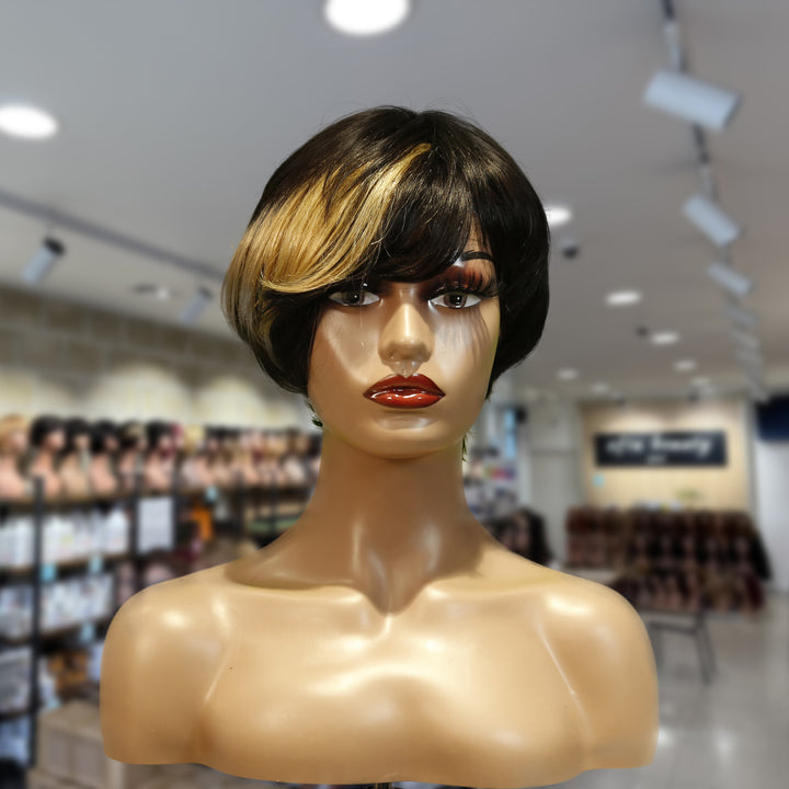 Christy V Machine-Made #27 Wig Remy Hair H016