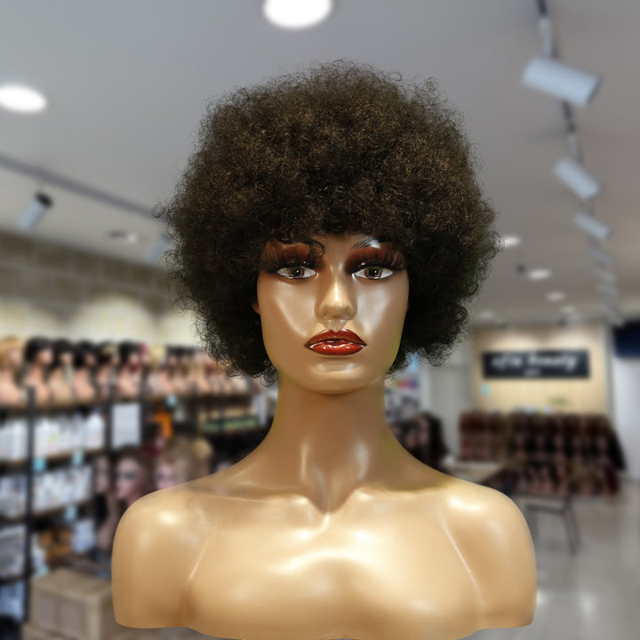 Christy V Machine-Made Color Wig Remy Hair