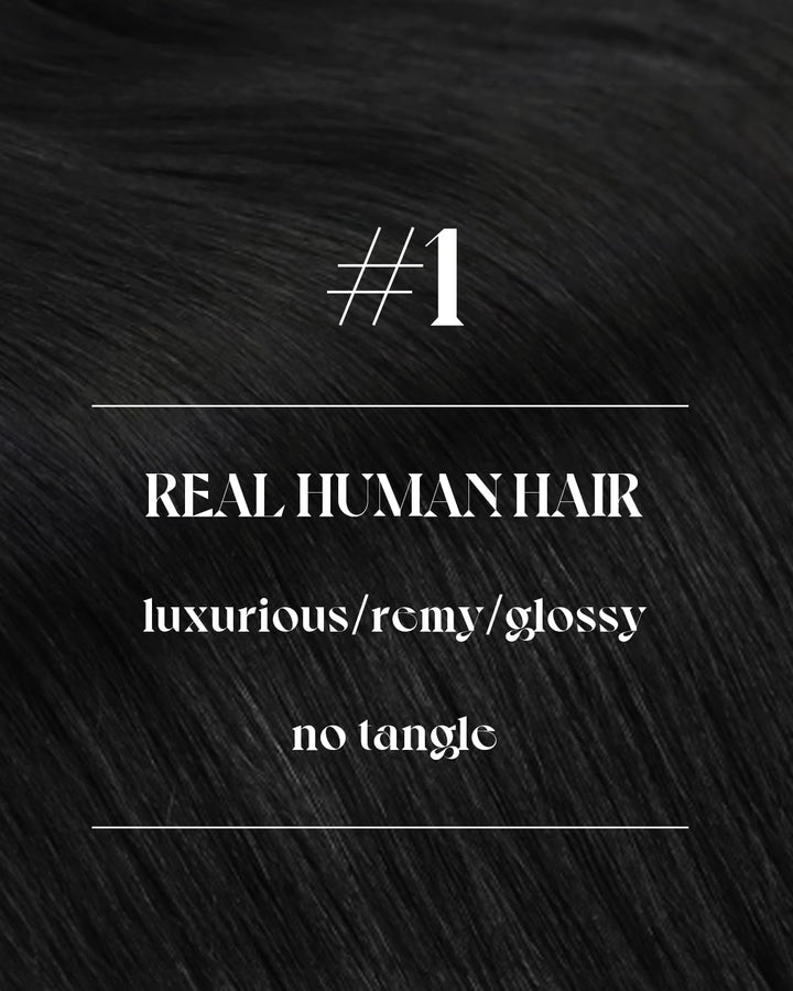 Christy V Asian Raw Hair Black Straight Hair Extensions