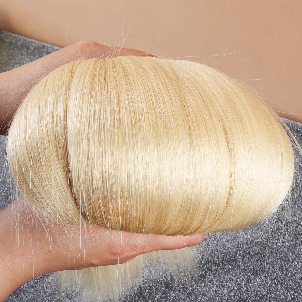 Perruque Bob sans dentelle Laos 8' | Perruque Bob naturelle sans dentelle 8 pouces