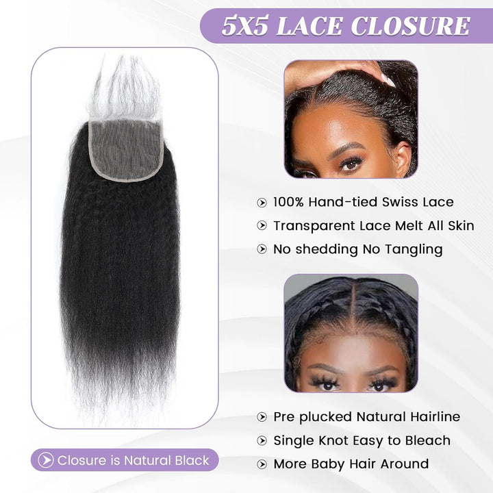 Perruque Bob sans dentelle Laos 8' | Perruque Bob naturelle sans dentelle 8 pouces