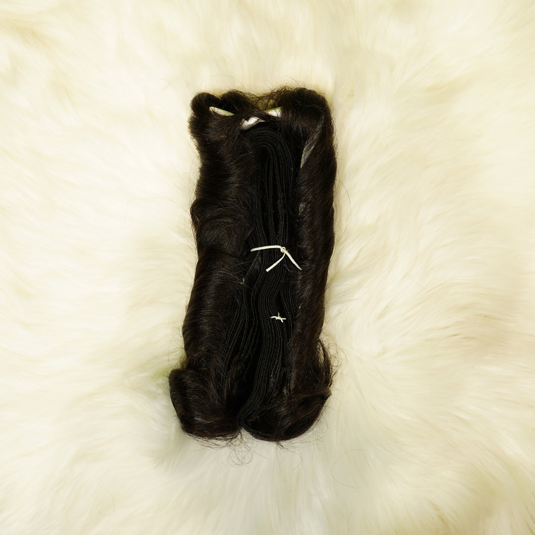 Perruque Bob sans dentelle Laos 8' | Perruque Bob naturelle sans dentelle 8 pouces