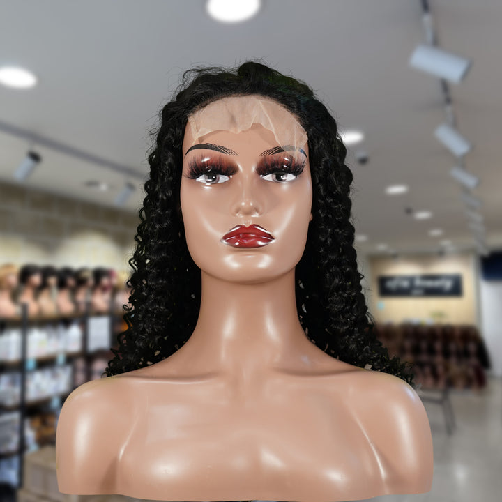 Perruque Bob sans dentelle Laos 8' | Perruque Bob naturelle sans dentelle 8 pouces