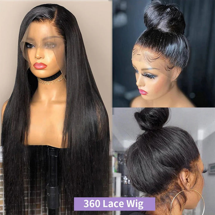 Christy V 360 Straight Lace Front Wig Remy Hair