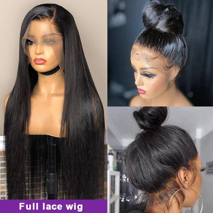 Christy V Straight Full Lace Wigs Remy Hair