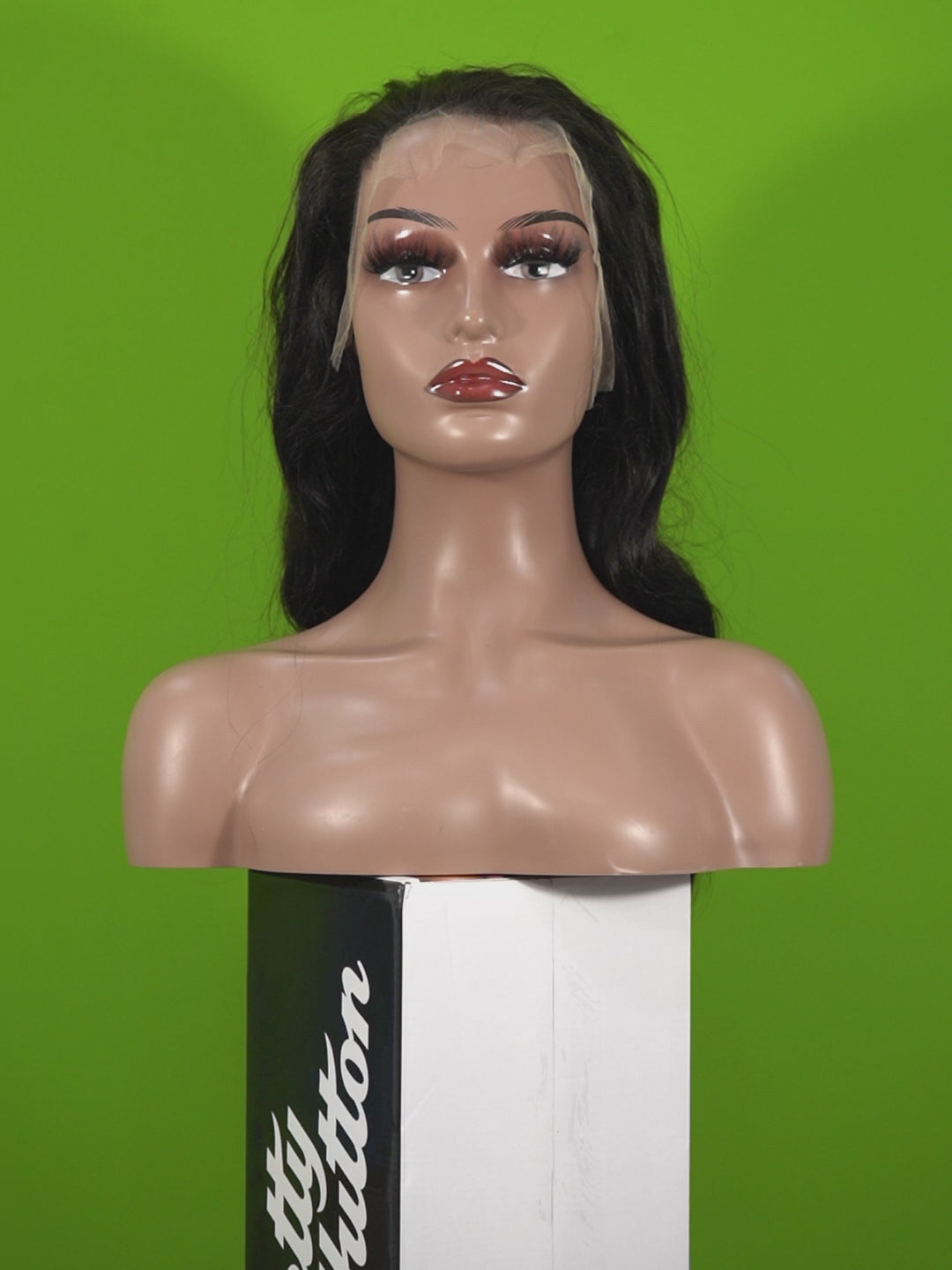 Perruque Bob sans dentelle Laos 8' | Perruque Bob naturelle sans dentelle 8 pouces