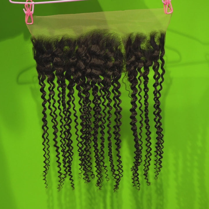 Christy V Remy Hair 13x4 Kinky Curly Frontal