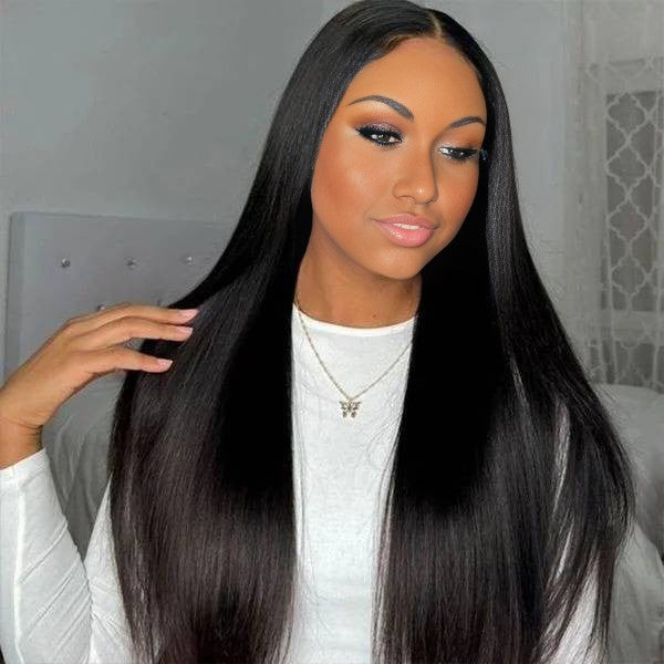 Perruque Bob sans dentelle Laos 8' | Perruque Bob naturelle sans dentelle 8 pouces