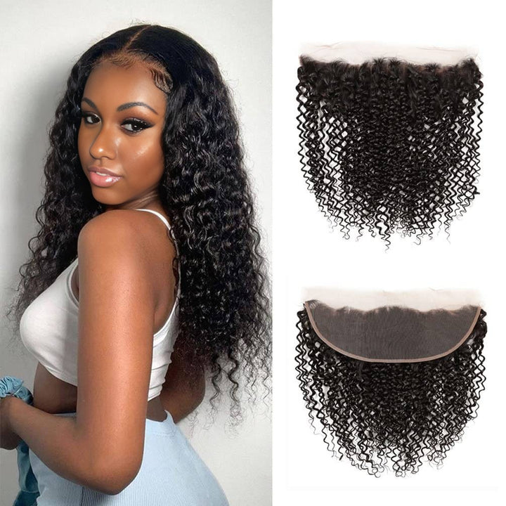 Christy V Remy Hair 13x4 Kinky Curly Frontal